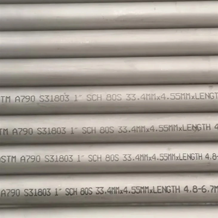 ASTM A790 S31803 Duplex Stainless Steel Pipe For Industrial Project