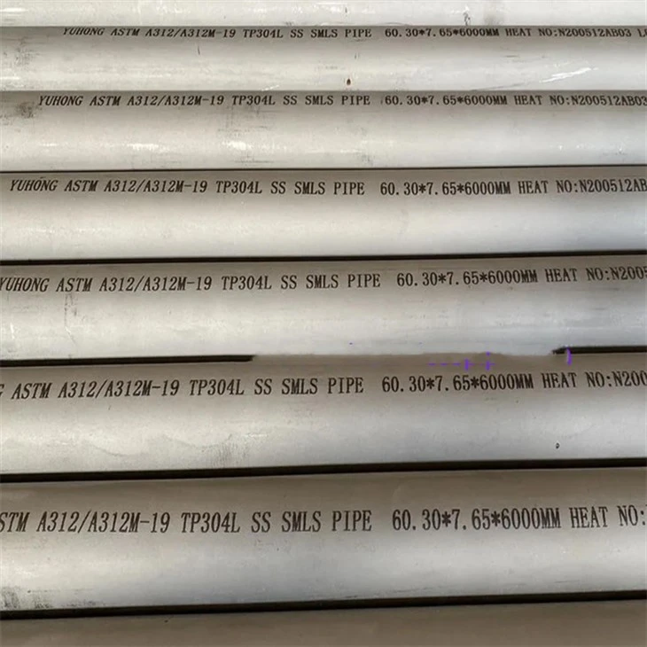ASTM A312 TP304L Stainless Steel Thick Wall Pipe